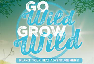 Go Wild Grow Wild - Plant Your Next Adventure Here