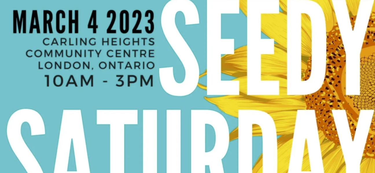 Seedy Saturday 2023 Poster